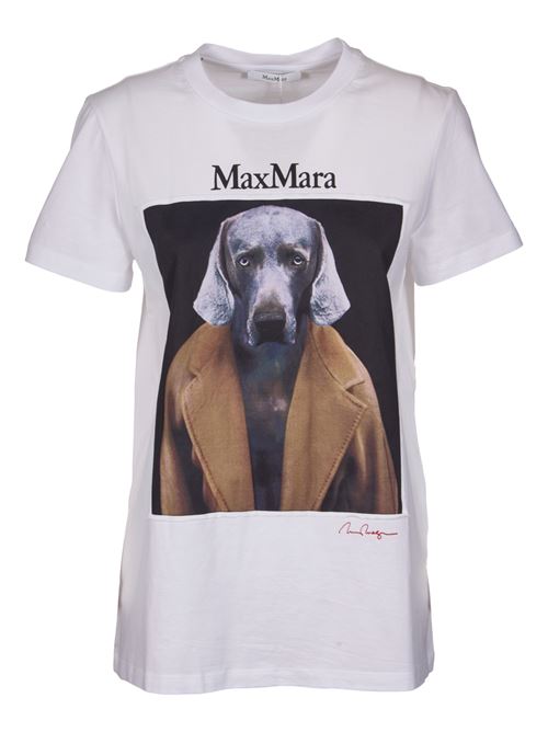 Jersey T-shirt with print MAX MARA | 2421946071600016